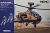 Meng Model QS-005S AH-64 D Saraf - Heavy Attack Helicopter (Israeli Air Force) with Figures